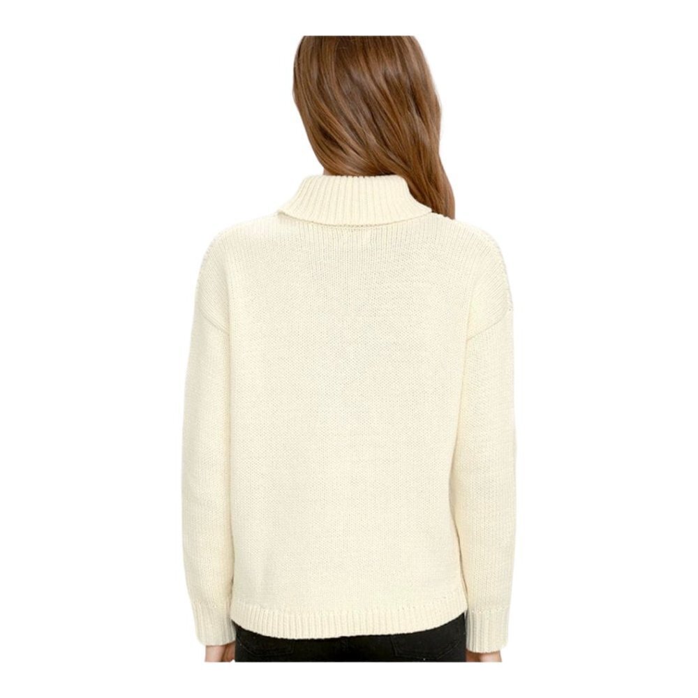 Rhythm Snowflake Turtleneck Sweater - Picture 3 of 10